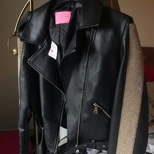 Azalea Wang Black Leather Jacket
